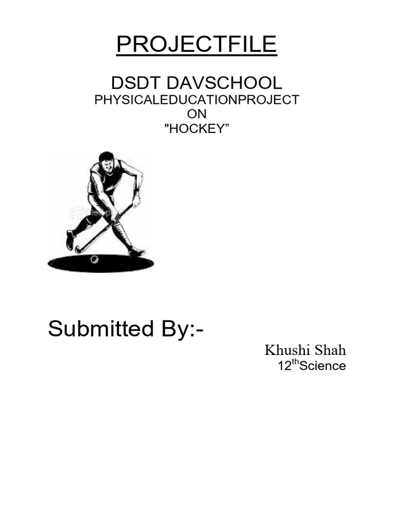 Hockey Project Overview and Roles | PDF | Variations Of Hockey | Sport ...