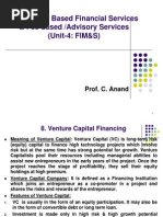 Asset/Fund Based Financial Services & Fee-Based /advisory Services (Unit-4: FIM&S)