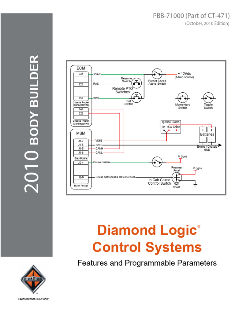 Diamond Logic Control Systems Guide | PDF | Vehicles | Vehicle Technology