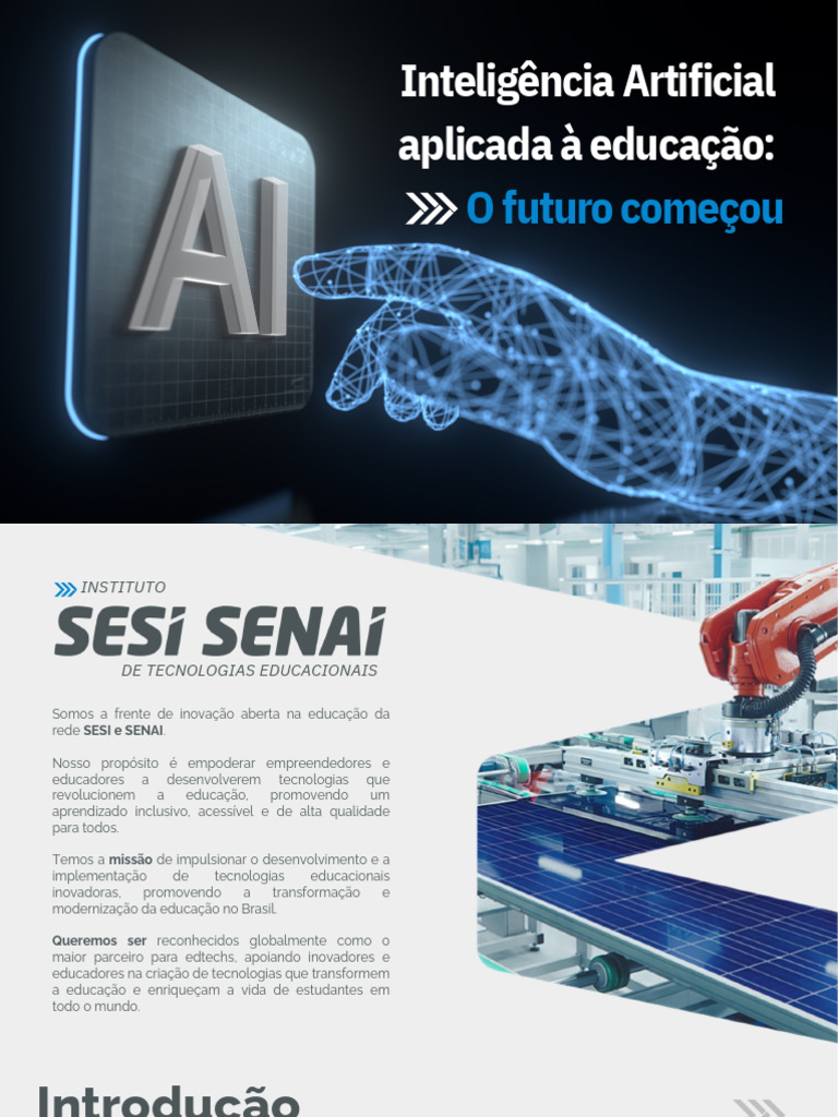 IA na Educação: Ferramentas Inovadoras | PDF | Tecnologia educacional ...