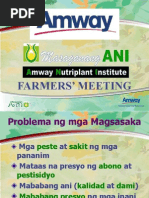 Download Masaganang Ani Farmers Meeting by Ceferino Homeres SN89208364 doc pdf