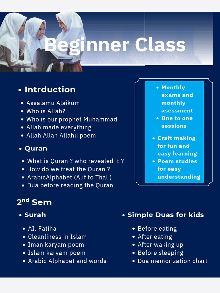 Beginner Islamic Studies Curriculum | PDF | Quran | Islam