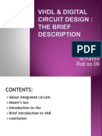Vhdl &amp; Digital Circuit Design