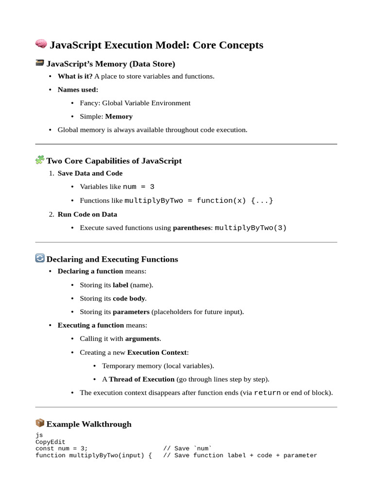 03 Executing Js Code Review | PDF | Java Script | Parameter (Computer ...
