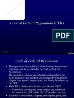 Administrative Law CFR