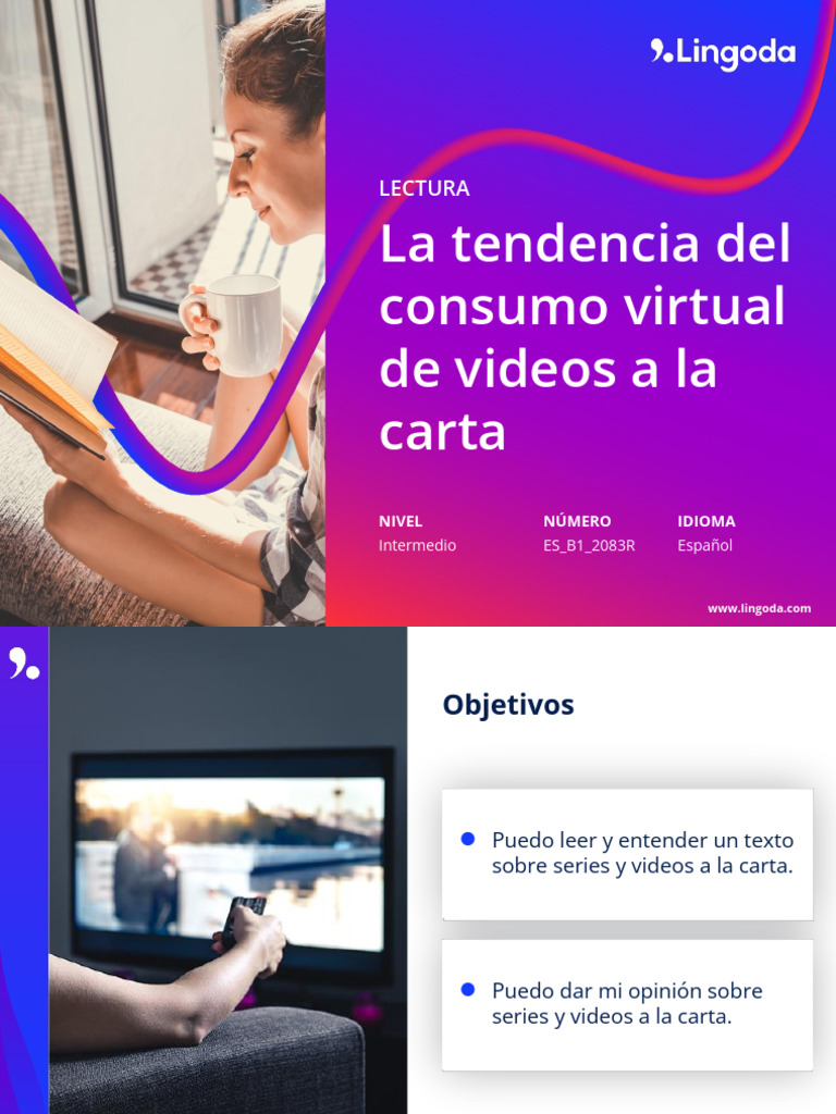Consumo de videos a la carta | PDF | Suspense (Género)