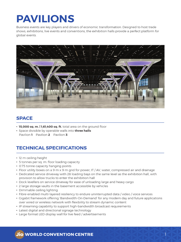 JWCC Factsheet Pavilions | PDF