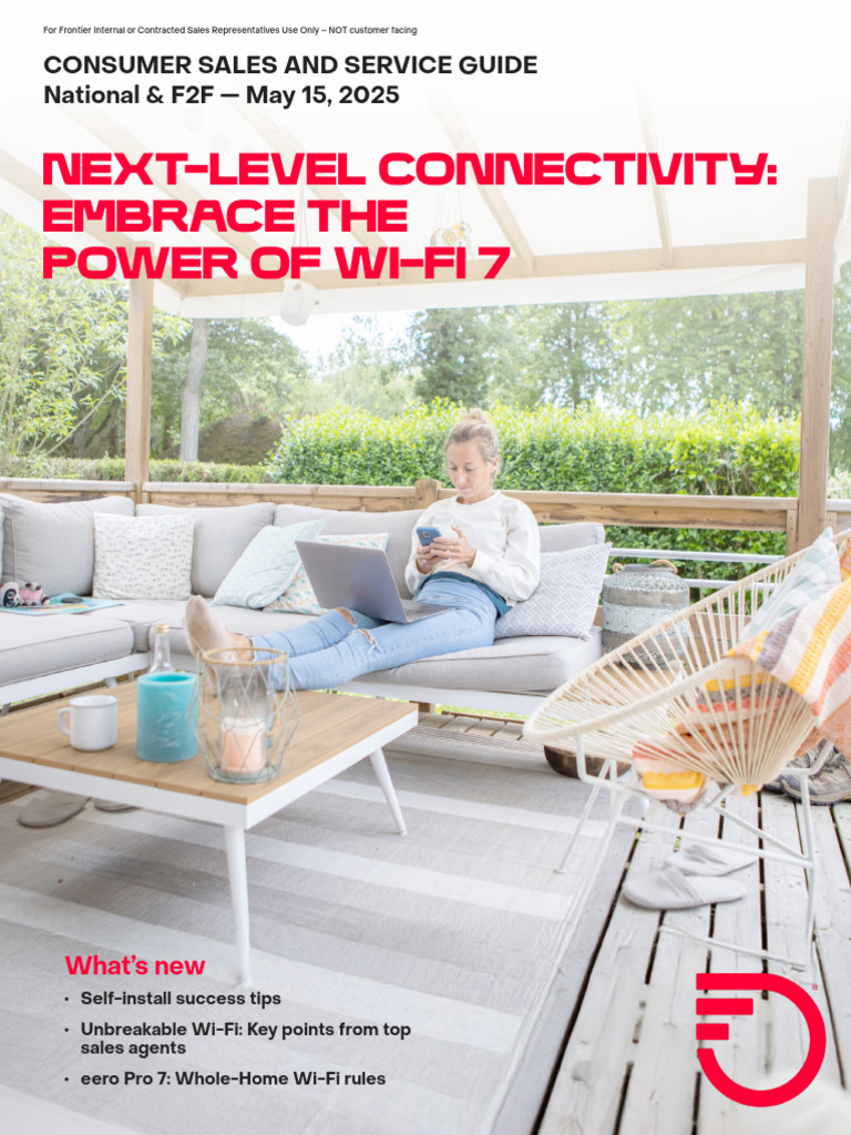 Frontier Eero Pro 7 Self-Install Guide | PDF | Wi Fi | Internet