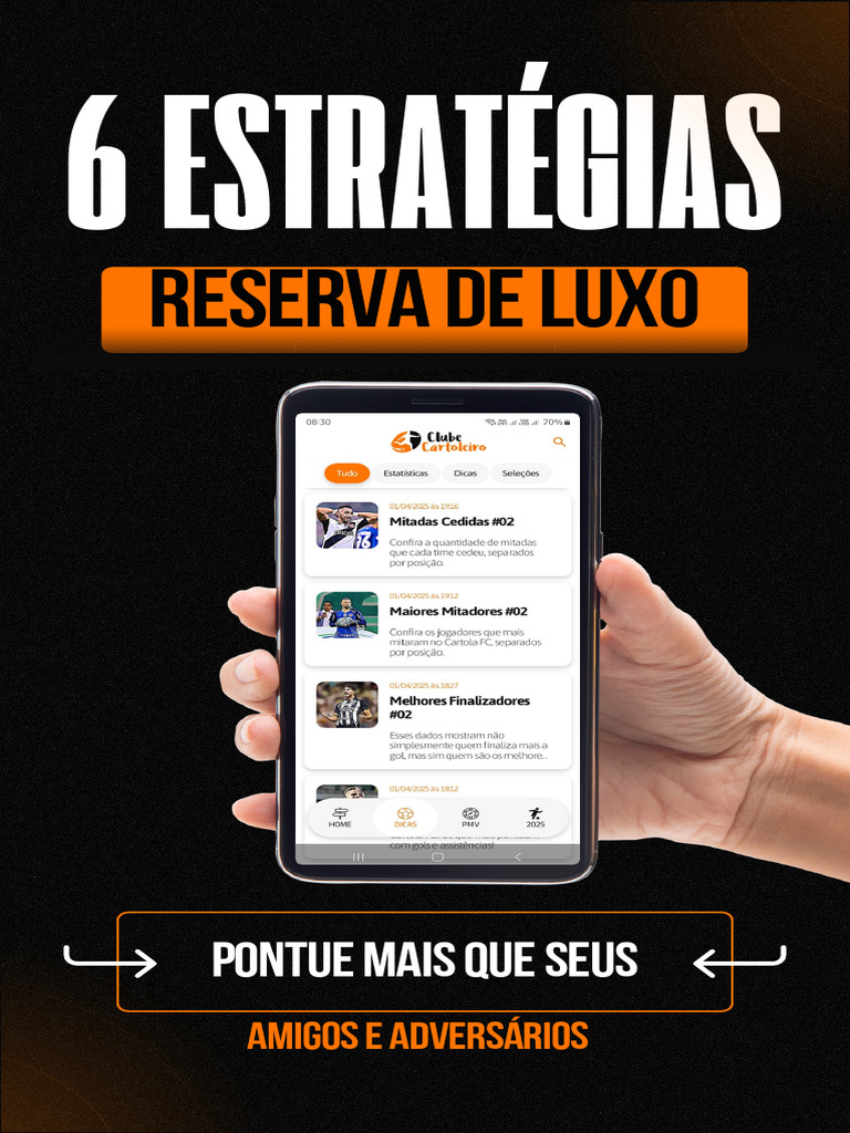 6 Estratégias para Pontuar no Cartola | PDF