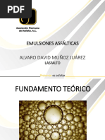 Emulsión Asfáltica ECI-60 para Impregnación | PDF | Emulsión | Agua