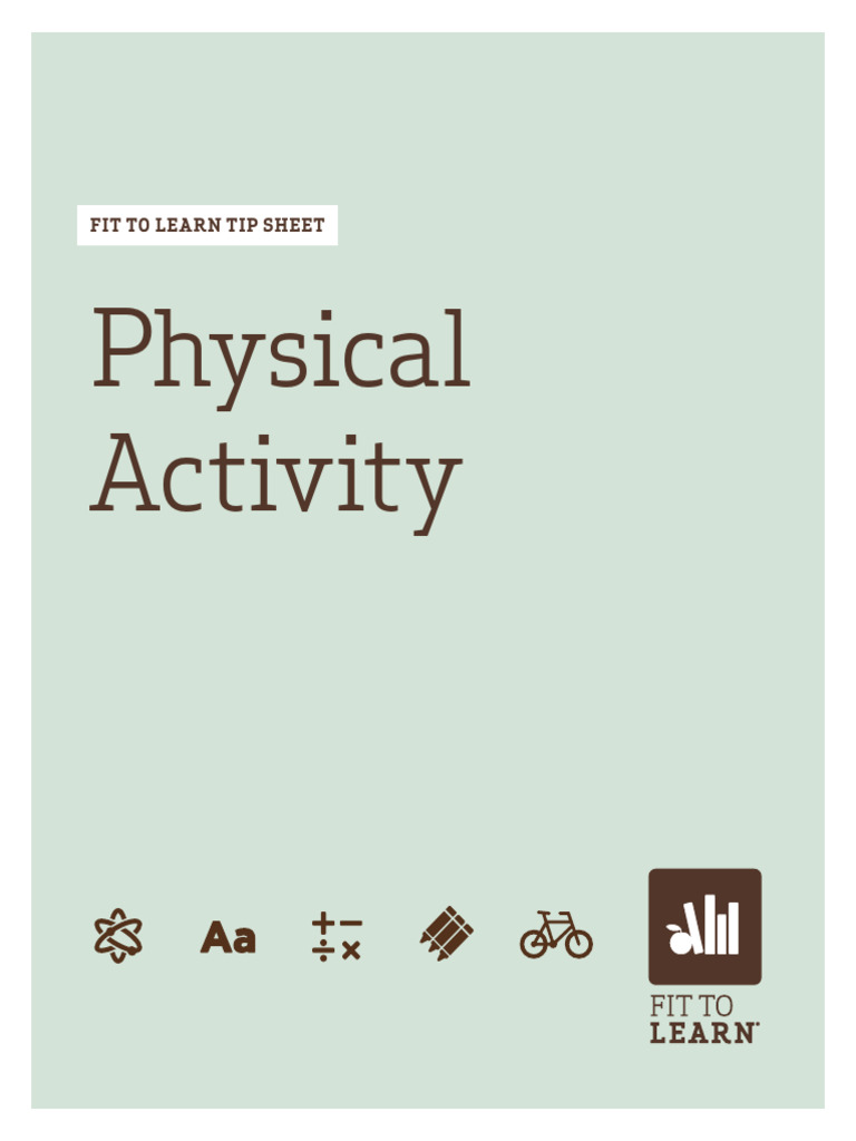 Boost Student Learning with Physical Activity | PDF | Physical ...