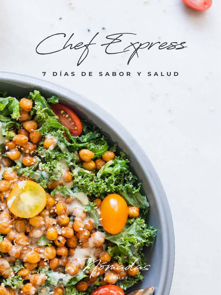 7 Recetas Veganas Rápidas y Saludables | PDF | Curry | ensalada
