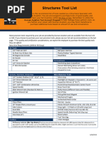 Essential Machining Tools List | PDF | Tools | Metalworking