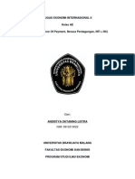 Analisis Neraca Perdagangan Dan Pembayaran Terkait Perdagangan Dan Kondisi Ekonomi Internasional