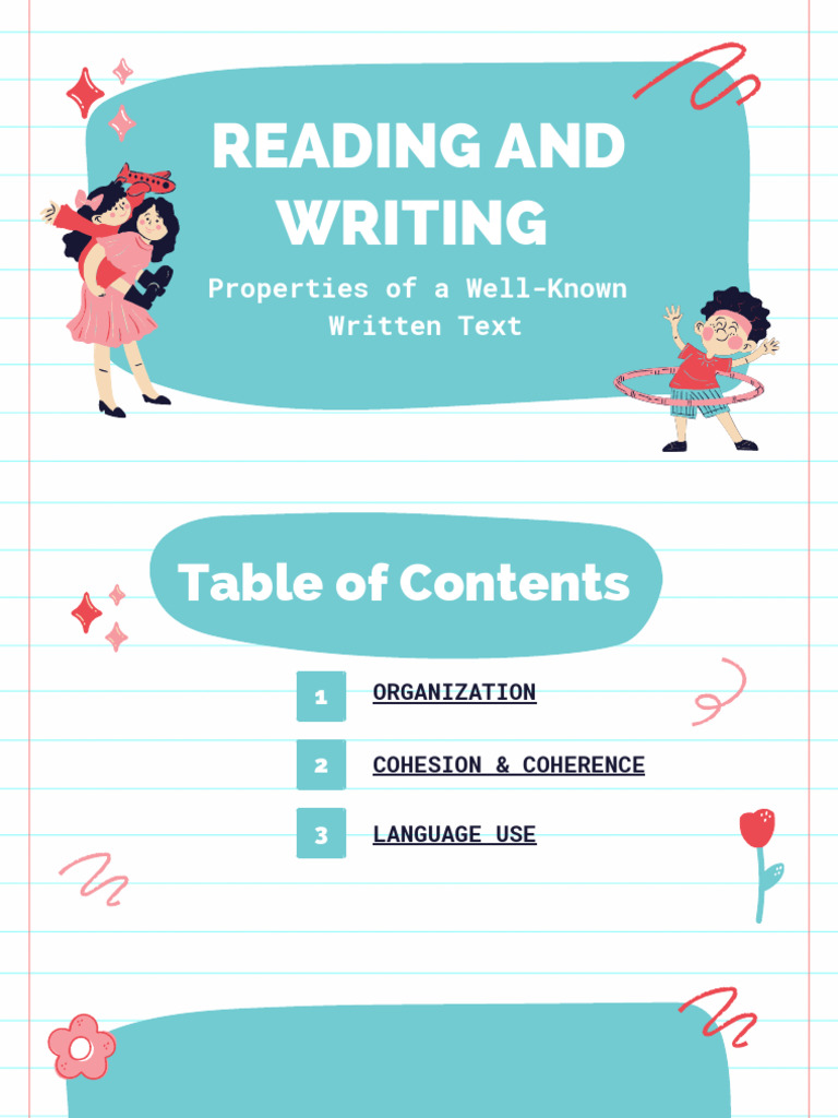 Important Details (Reading and Writing) | PDF | Paragraph | Writing