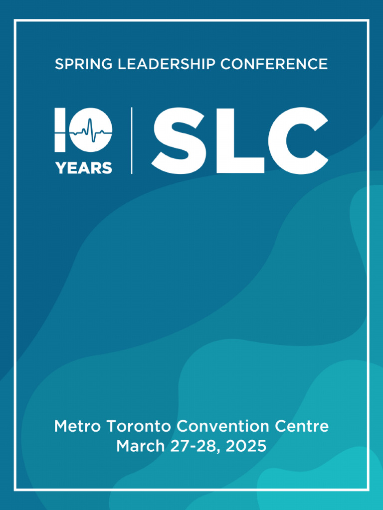 SLC 2025 Conference Guide and Schedule | PDF | Medicine | Pharmacy