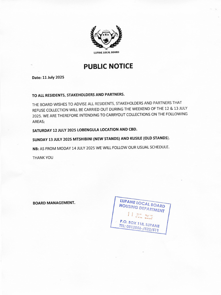 Public Notice | PDF