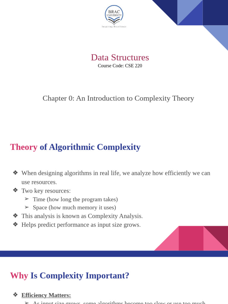 Introduction to Algorithmic Complexity | PDF | Time Complexity ...