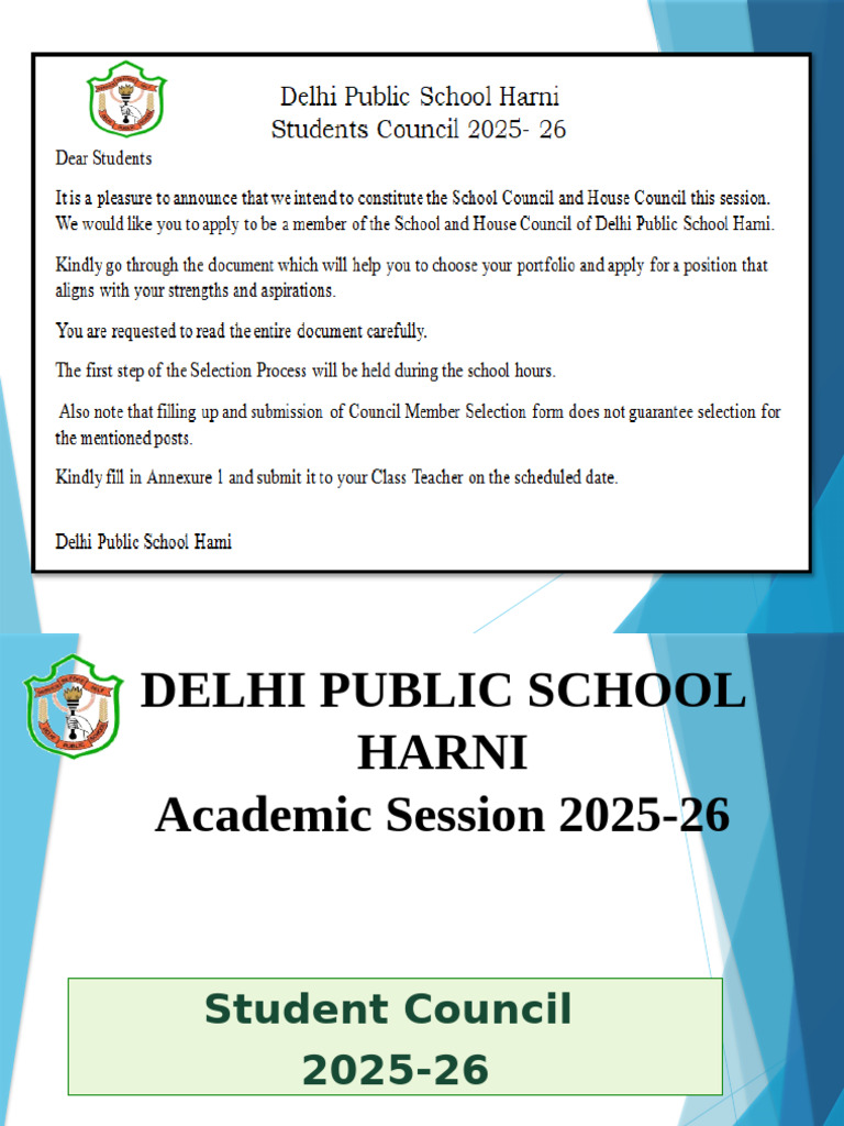 Student Council Roles 2025-26 | PDF | Social Psychology