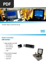 Total Station Data Transfer Guide | PDF | Usb | Bluetooth