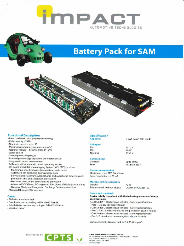 Batterie Pack | PDF