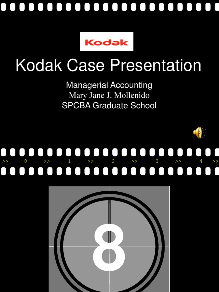 Kodak Case Presentation Digital Imaging Business