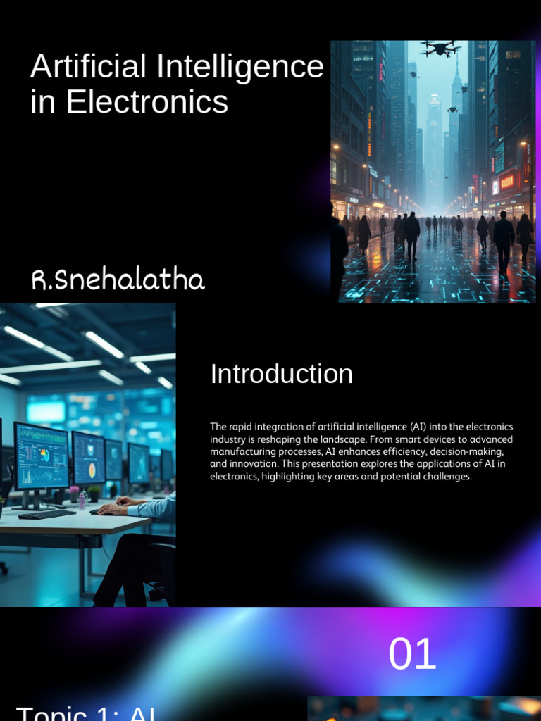 AI Transformations in Electronics | PDF | Artificial Intelligence ...