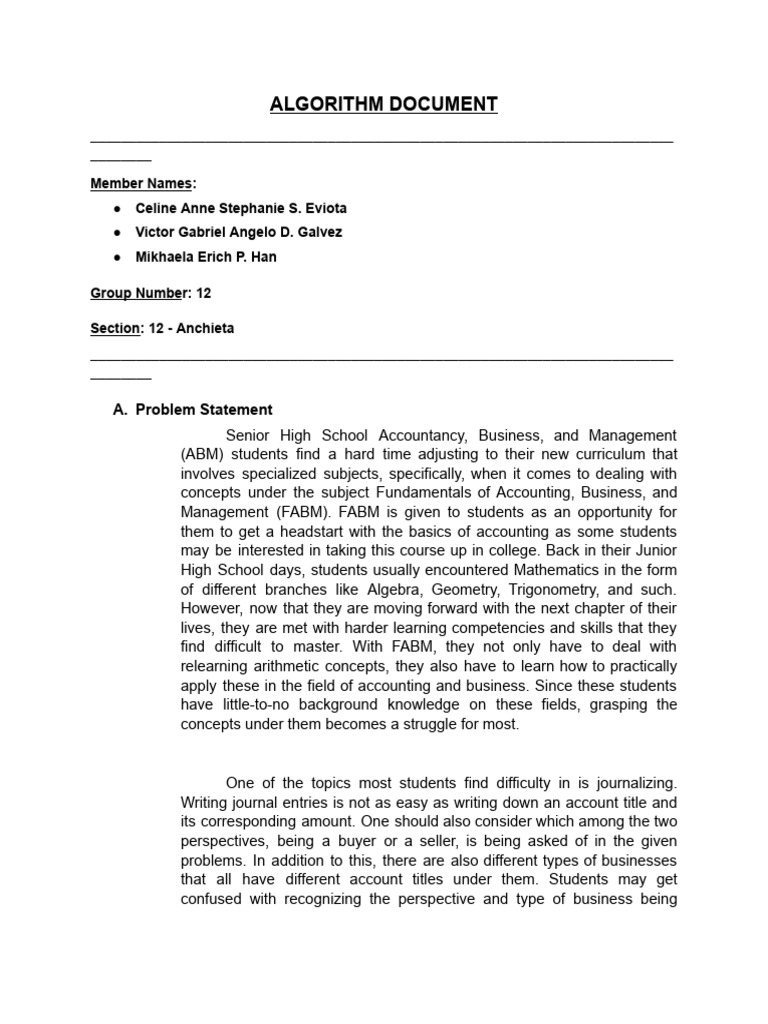 Simplifying Journal Entries for FABM | PDF | Debits And Credits | Business
