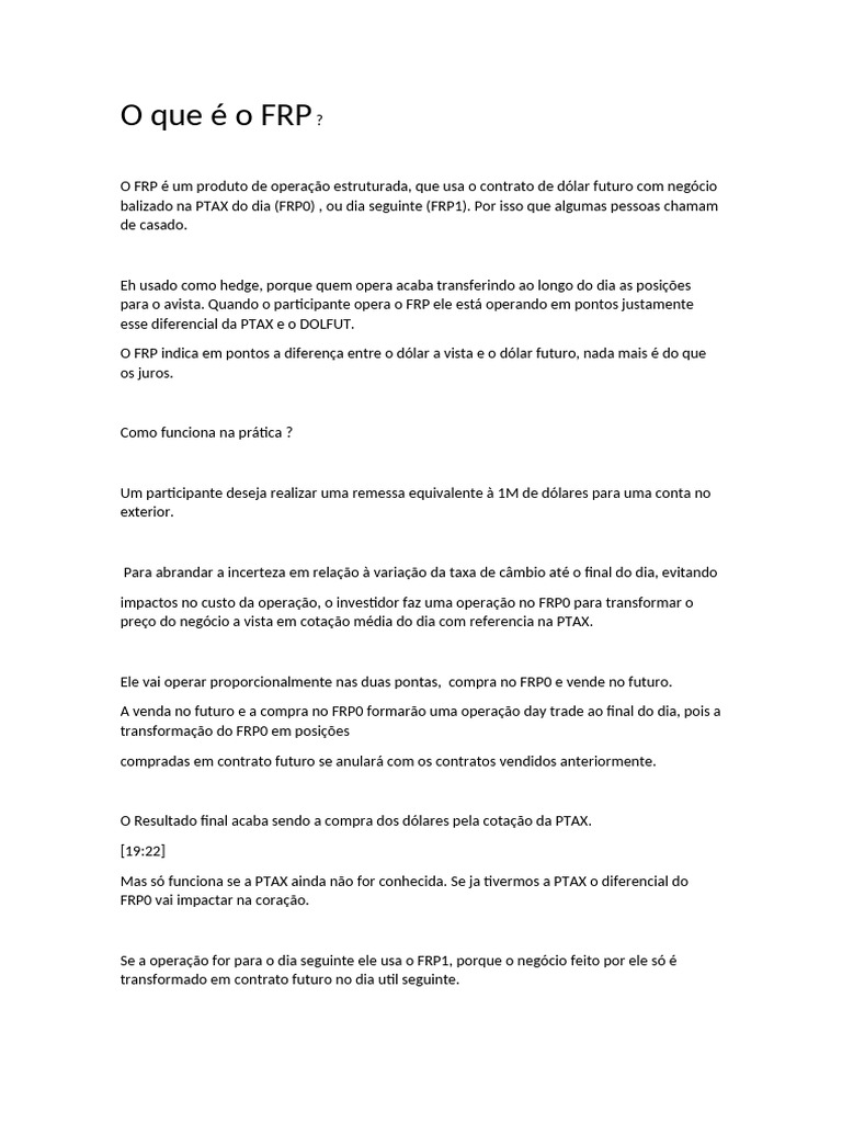 Entendendo o FRP e sua Aplicação | PDF
