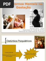 Transtornos Mentais na Gestação