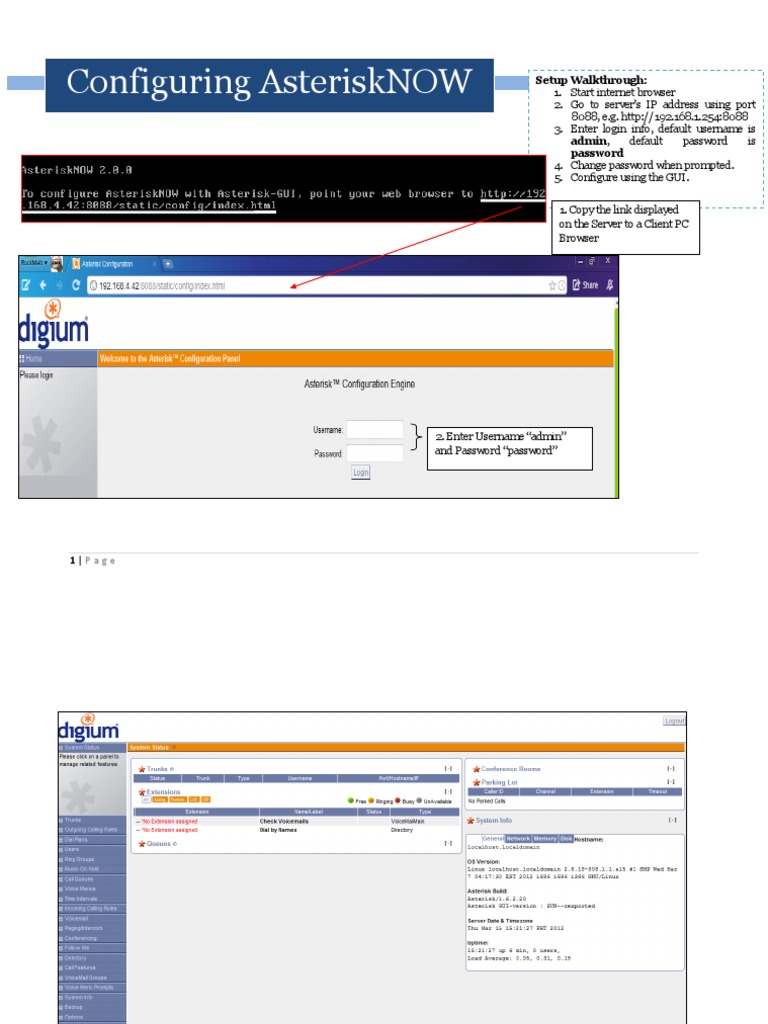 AsteriskNOW Configuration Guide | PDF | Session Initiation Protocol ...