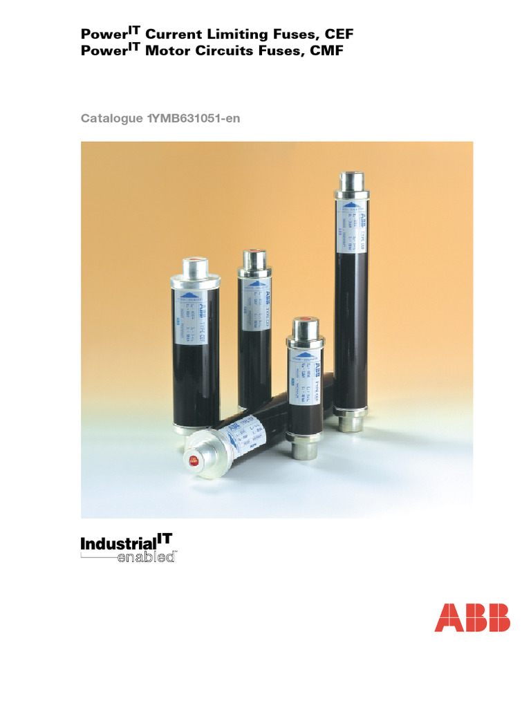 High Voltage Fuse Links Catalogue | PDF | Fuse (Electrical ...