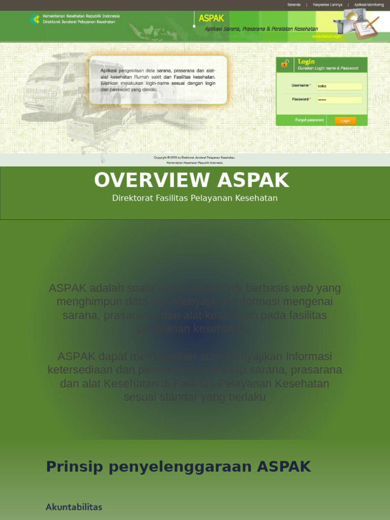 Overview Aspak 2019 | PDF