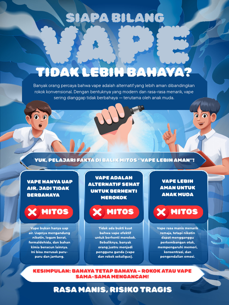 elfbar nachfüll pod läuft aus 5 Bahaya Vape atau Rokok Elektrik untuk Kesehatan main image 1