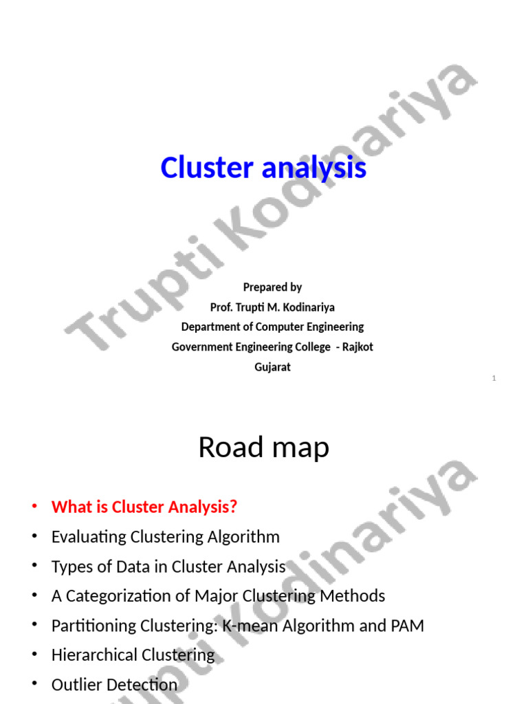 When to Use Manhattan Distance in Clustering | PDF | Cluster Analysis ...