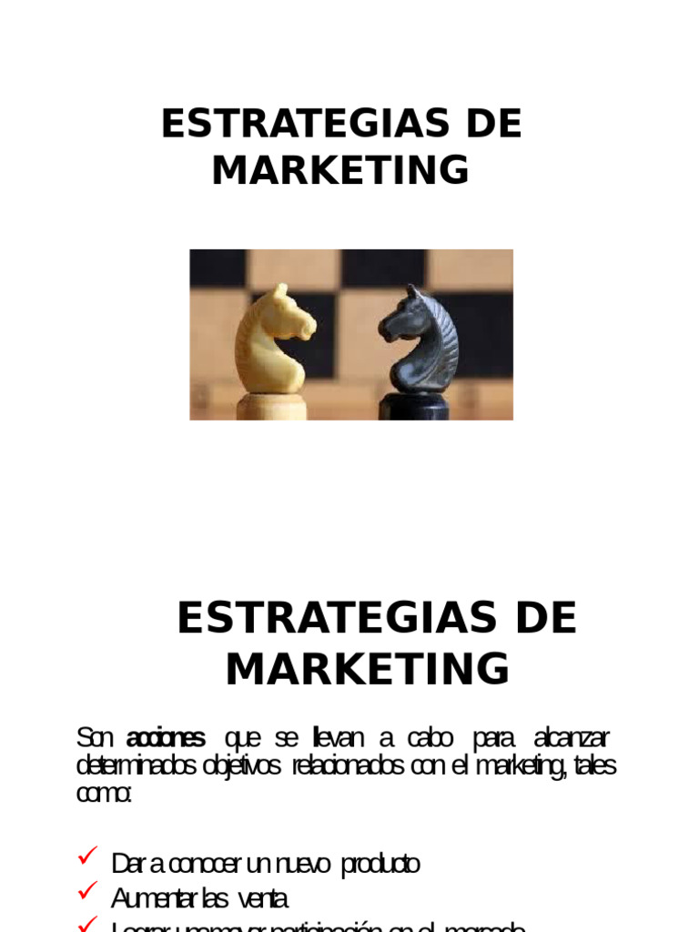 Estrategias de Marketing Efectivas | PDF | Mercado (economía ...