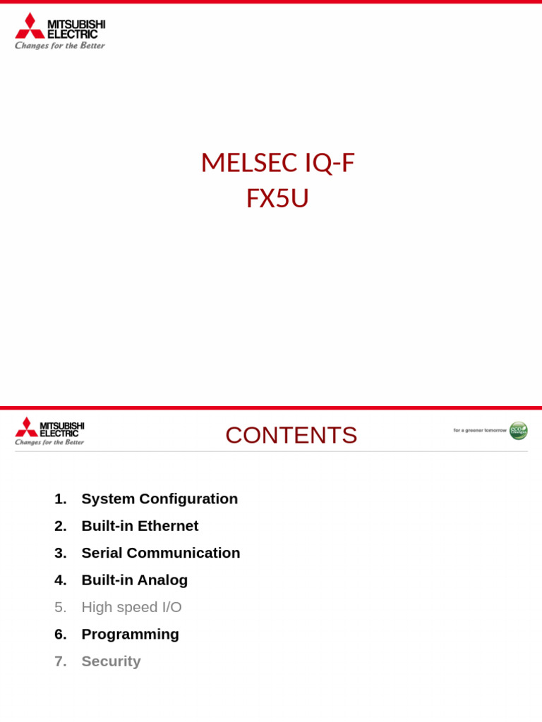 FX5U Programming and Configuration Guide | PDF | Computing | Computer ...