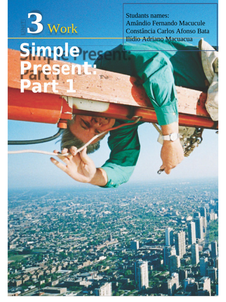 Present Simple Tense-1 | PDF | Workweek And Weekend | Syntax