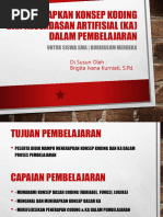 Koding Dan Kecerdasan Artifisial (KA) SMA-MA Kelas X | PDF