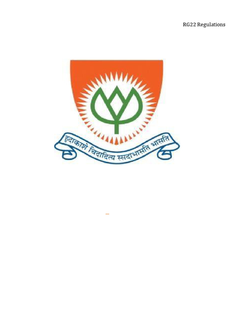 RG22 Civil Engineering Course Syllabus | PDF | Engineering | Analysis