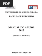 Manual_aluno_2012 Curso de Direito