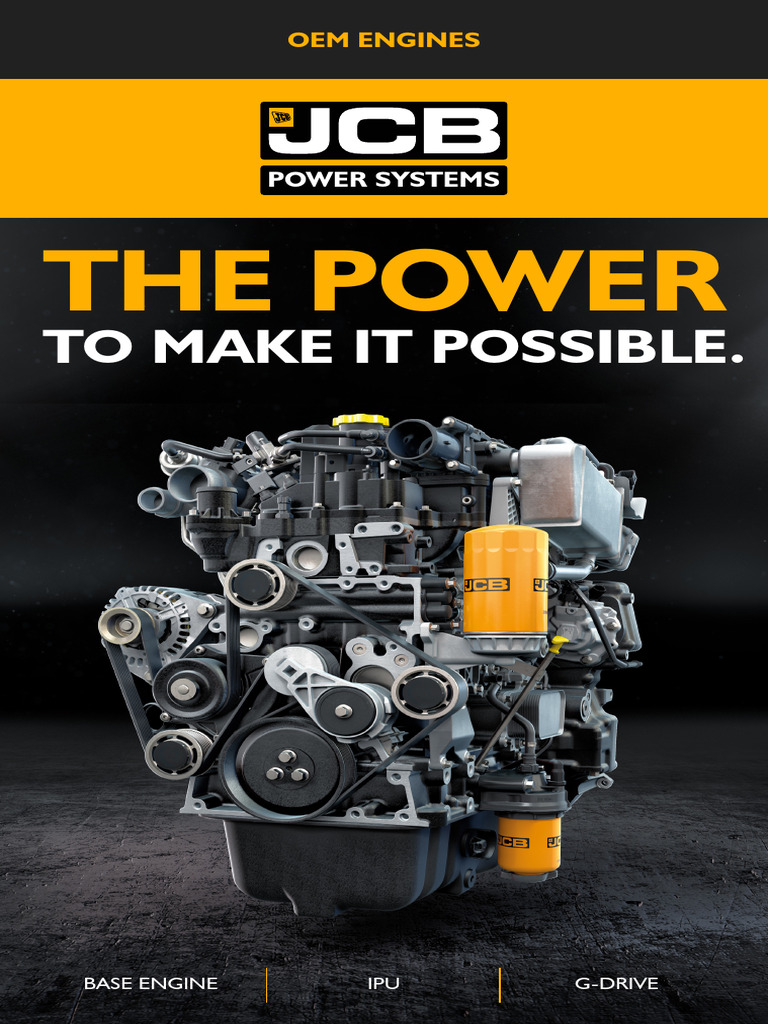 JCB Power Systems: Diesel Engine Solutions | PDF