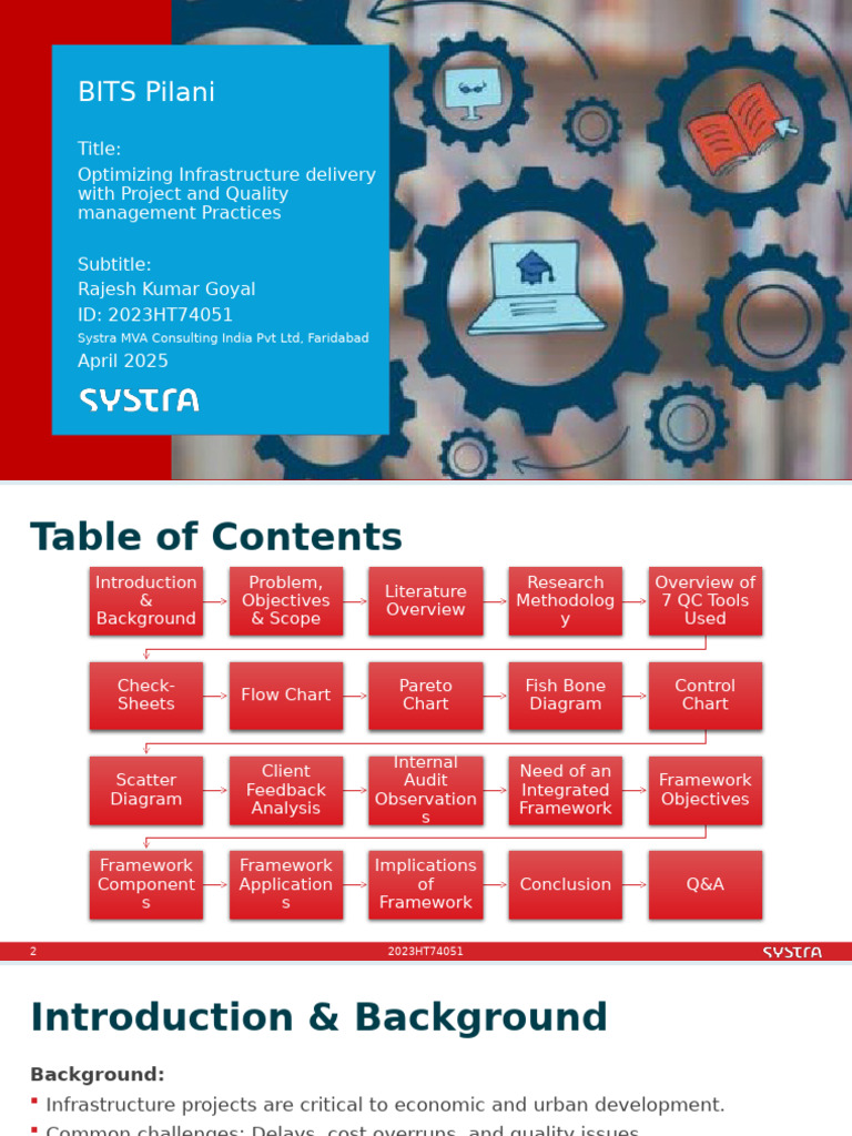 Optimizing Infrastructure Delivery Framework | PDF | Project Management ...