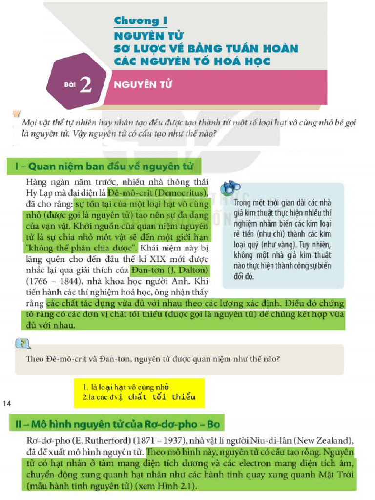 Bài 2 KHTN 7 | PDF