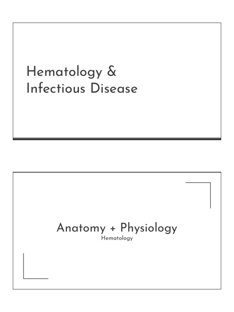 Hematology Disorders: Anemia & Coagulation | PDF | Anemia | Coagulation