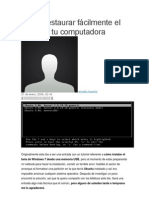 Cómo Restaurar Fácilmente El MBR de Tu Computadora