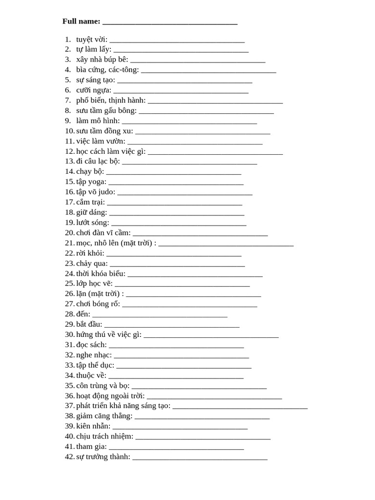 Full Name | PDF