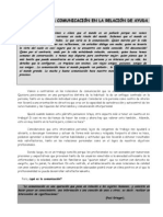 La Comunicacion en La Relacion de Ayuda