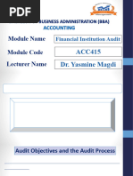 Dual-Purpose Tests in Auditing | PDF | Audit | Internal Control