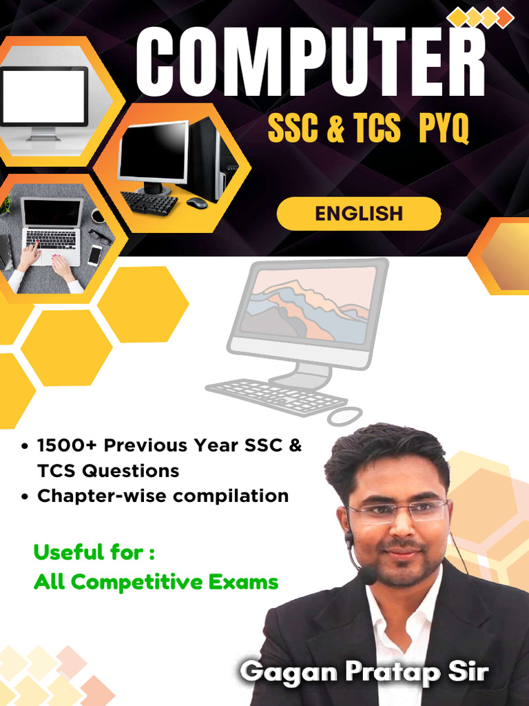 1500+ SSC & TCS Computer Questions | PDF | Computing | Software